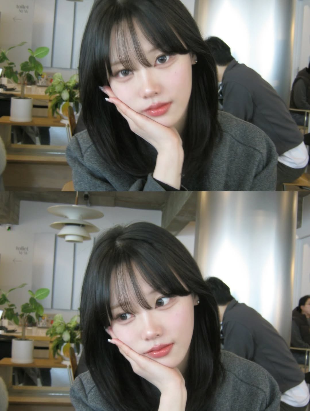 Photo by 뭐혜연 on January 20, 2026. May be an image of one or more people, hair and text.