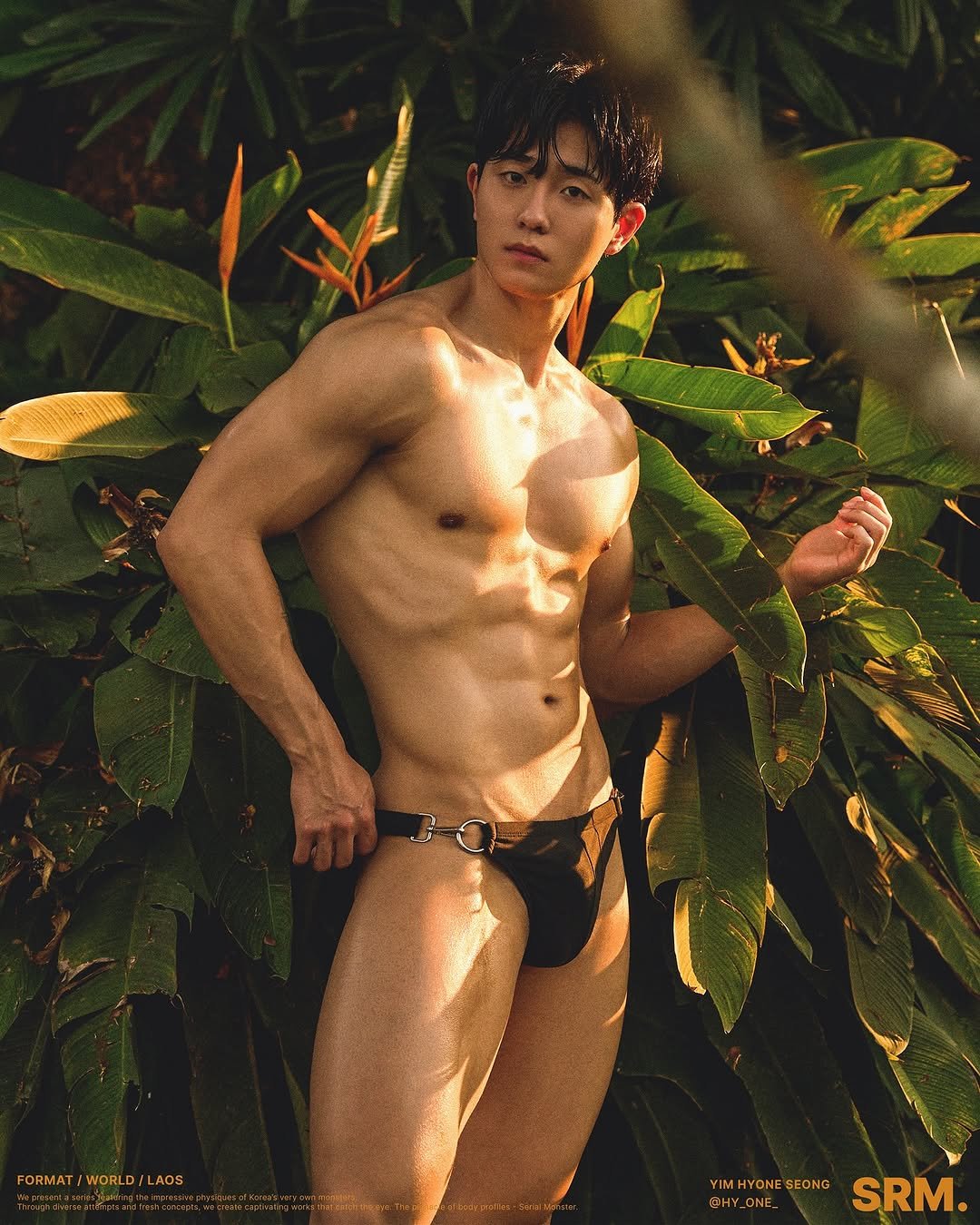 Photo shared by 바디프로필 시리얼몬스터 on July 30, 2025 tagging @hy_one_. May be an image of 1 person, body building, outdoors and text.