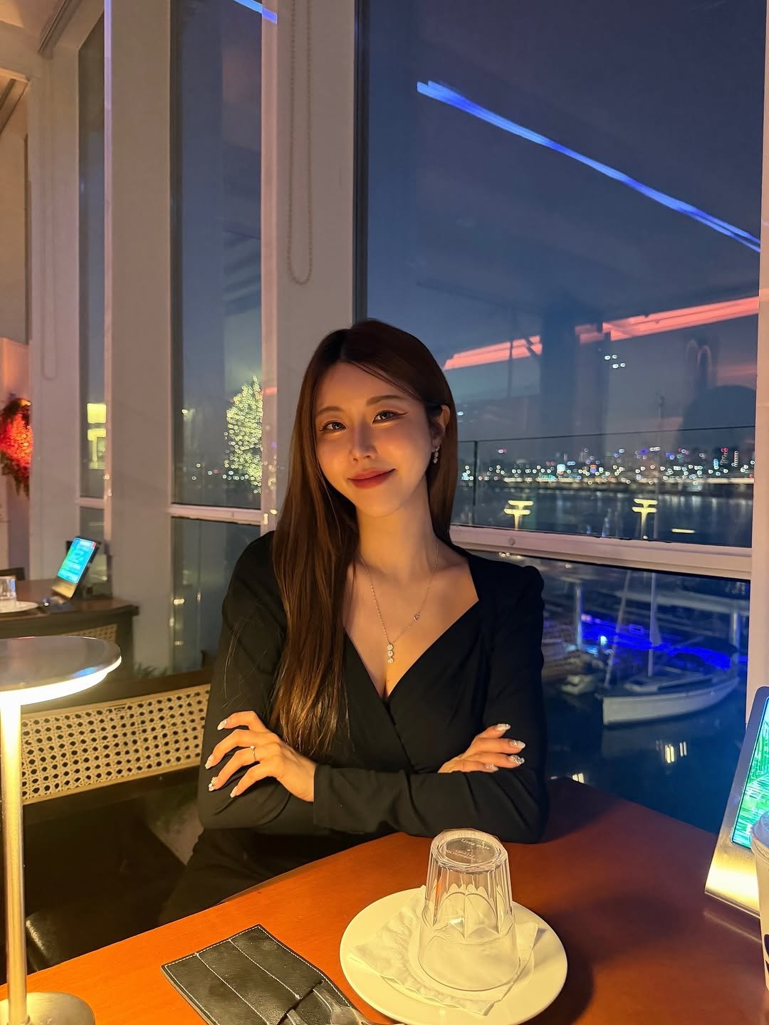 Photo by Shim hye jin🌷 on December 20, 2025. May be an image of cake, night and text.