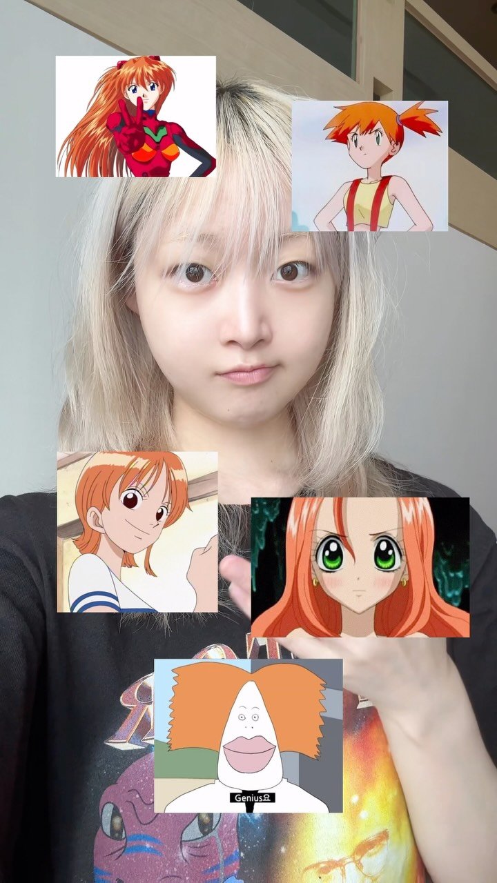 hyezzi0801 게시물 이미지: 주황머리 캐릭터를 사랑한 나머지.. 이건 못참지ㅎ🧡