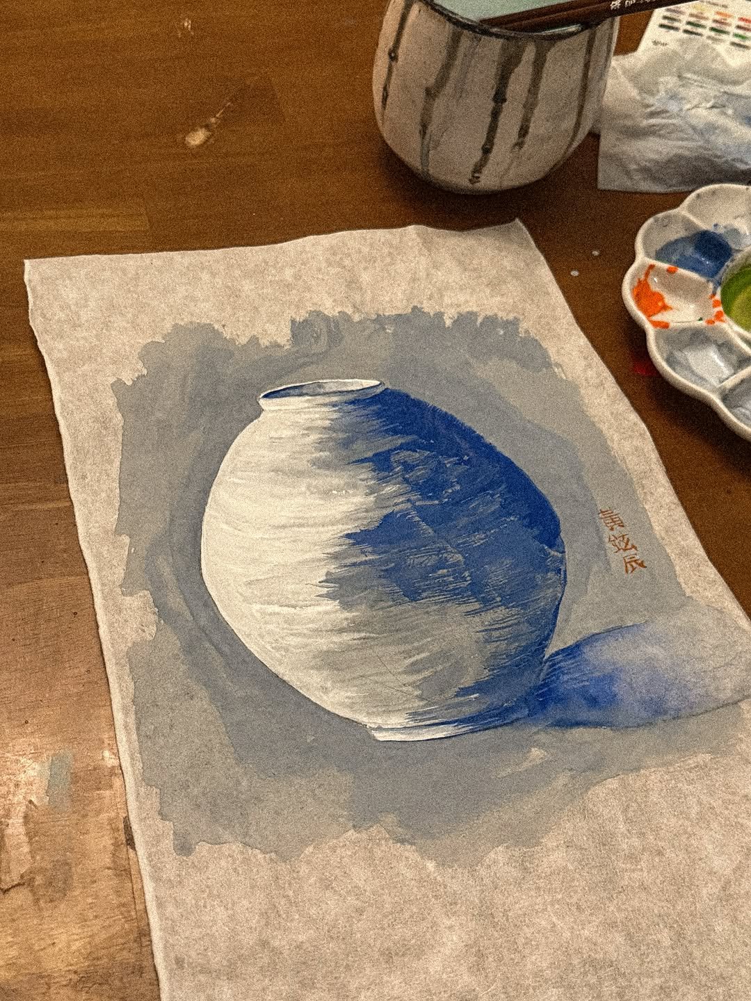 Photo by hyunjin on September 15, 2025. May be art of napkin.