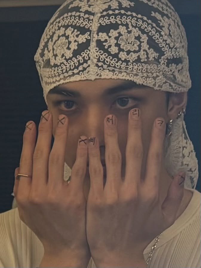 Photo by hyunjin on October 26, 2025. May be an image of headscarf, turban and text.
