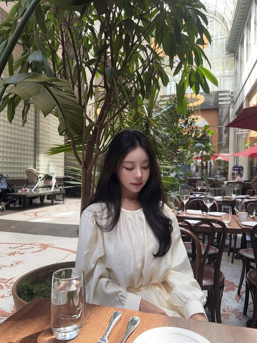 Photo by 조효진 Hyojin Cho on September 12, 2025. May be an image of 1 person, white lily and text.