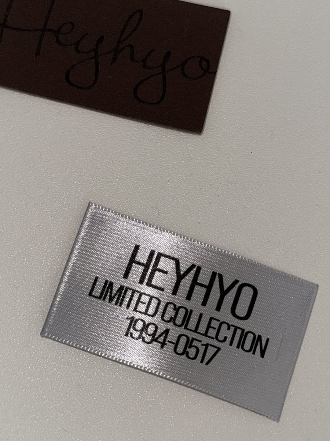 Photo shared by 조효진 Hyojin Cho on July 17, 2025 tagging @heyhyo_official. May be an image of text that says 'LIMITEDCO HEYHYO ሃቻቤ HEYI 1994'.