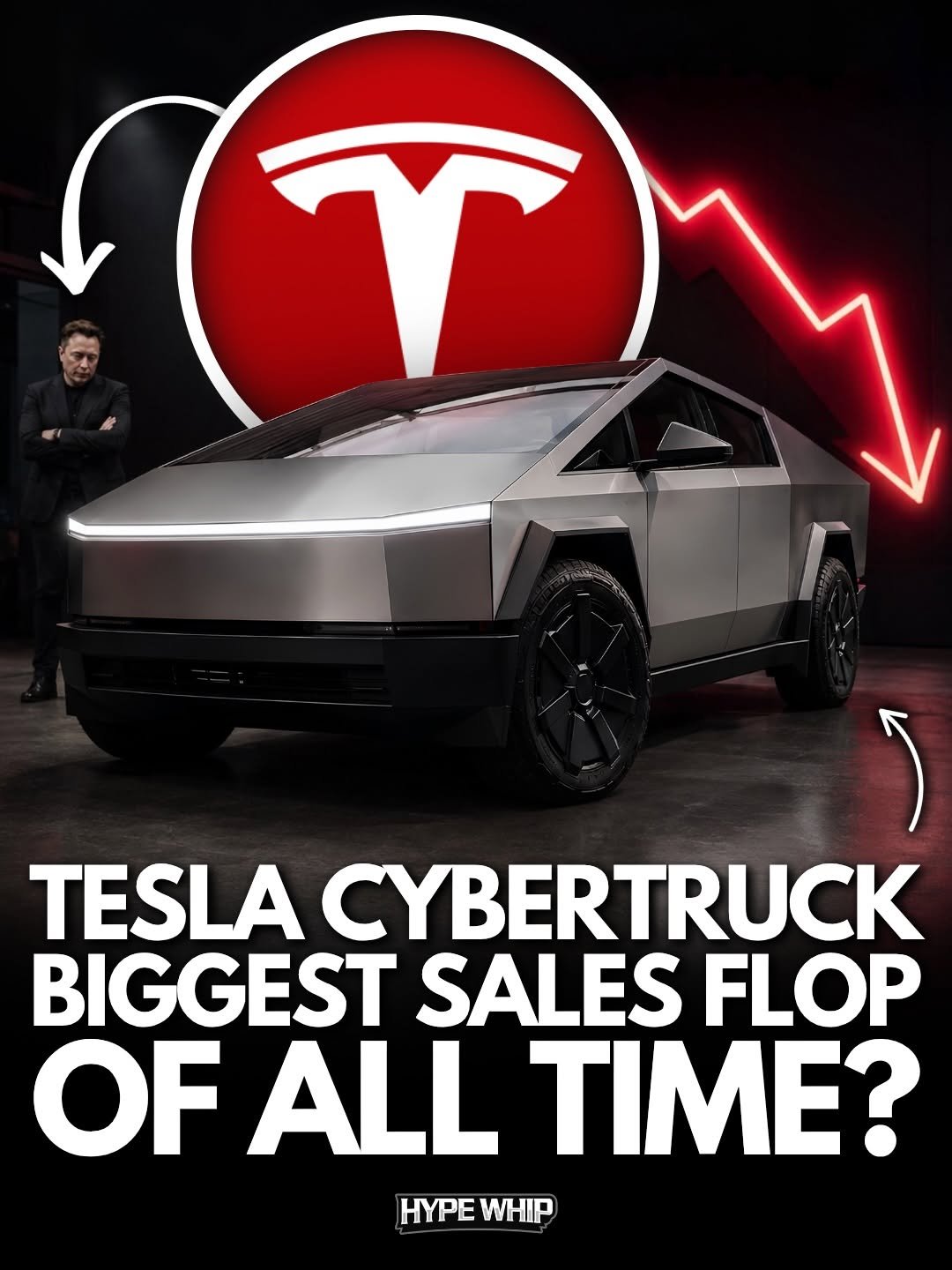 hypewhip 게시물 이미지: ❗️The Cybertruck was supposed to redefine the...