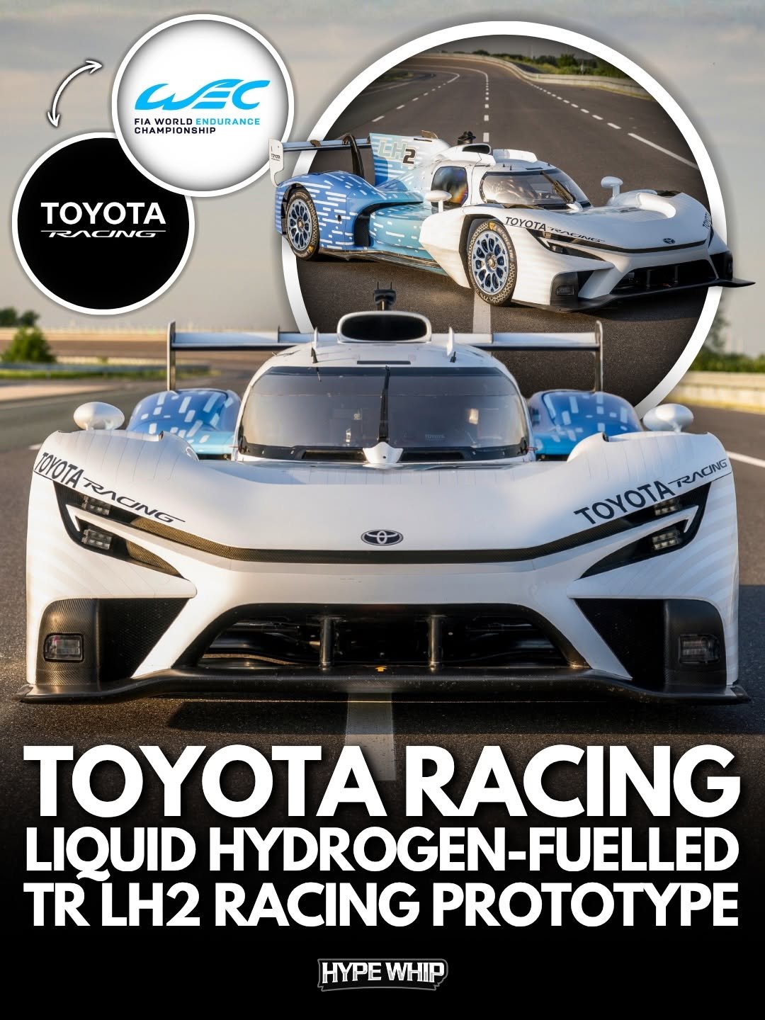 hypewhip 게시물 이미지: ❗️Toyota just unveiled a race car that could...