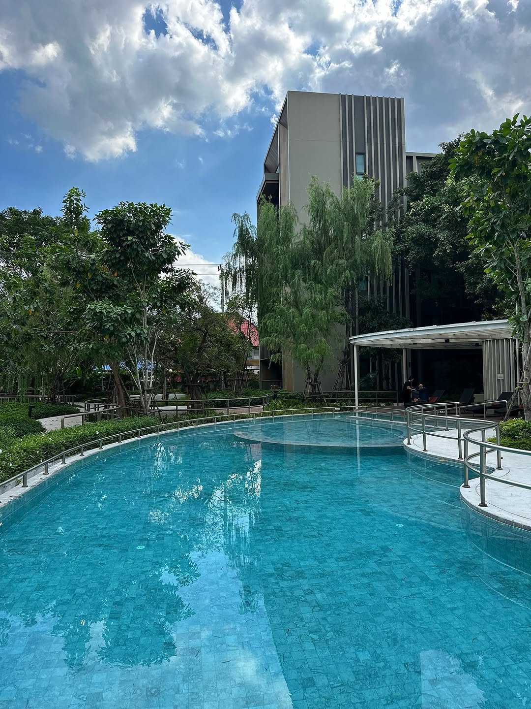 Photo by 김현아 on January 02, 2026. May be an image of pool, cabana and text.