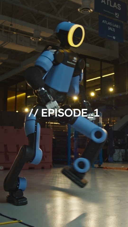 hyundai 게시물 이미지: Atlas takes its first steps into the world of...