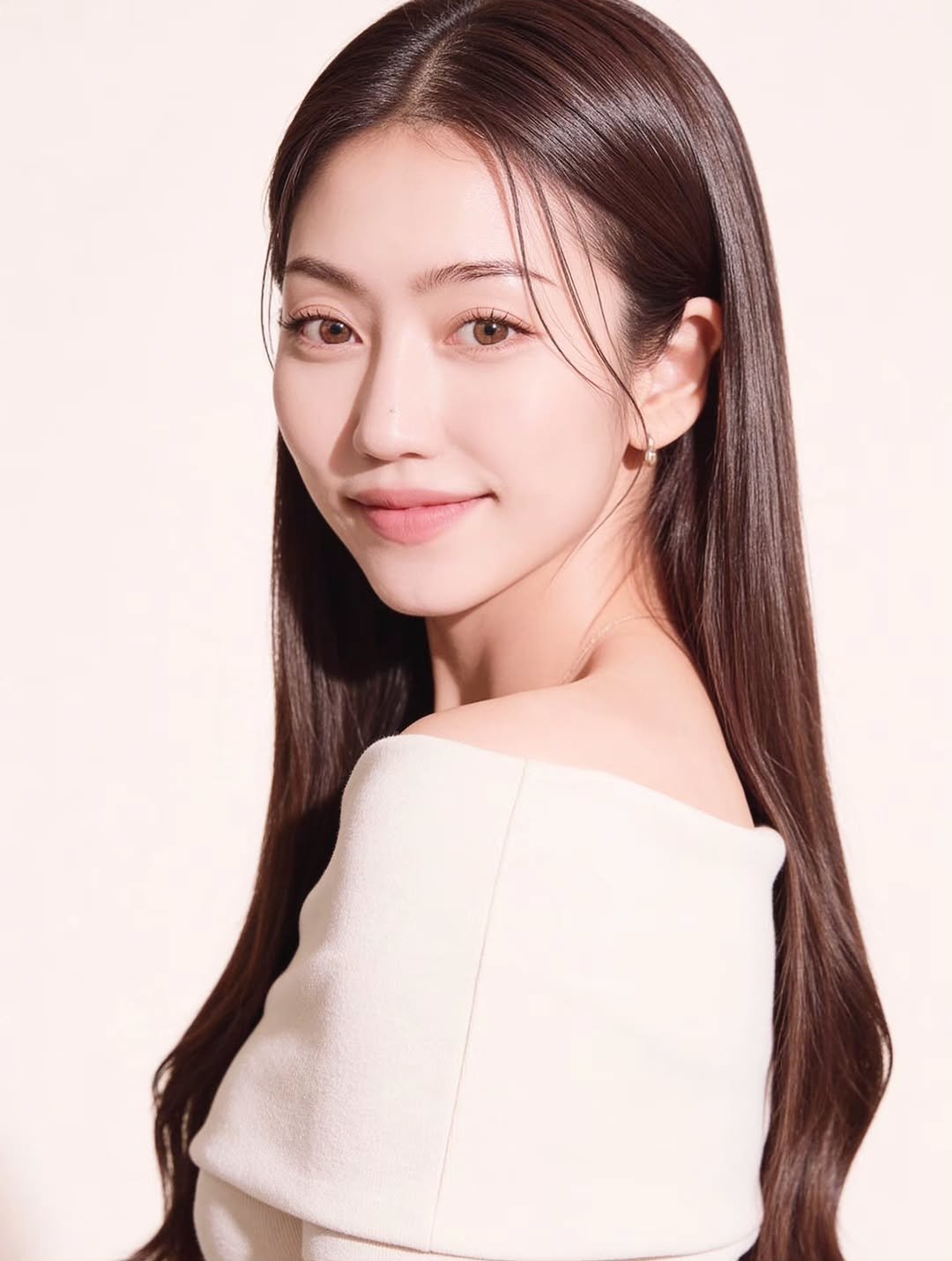 Photo by 김현지 / Hyunji Kim on February 23, 2026. May be an image of one or more people, braids, makeup and text.