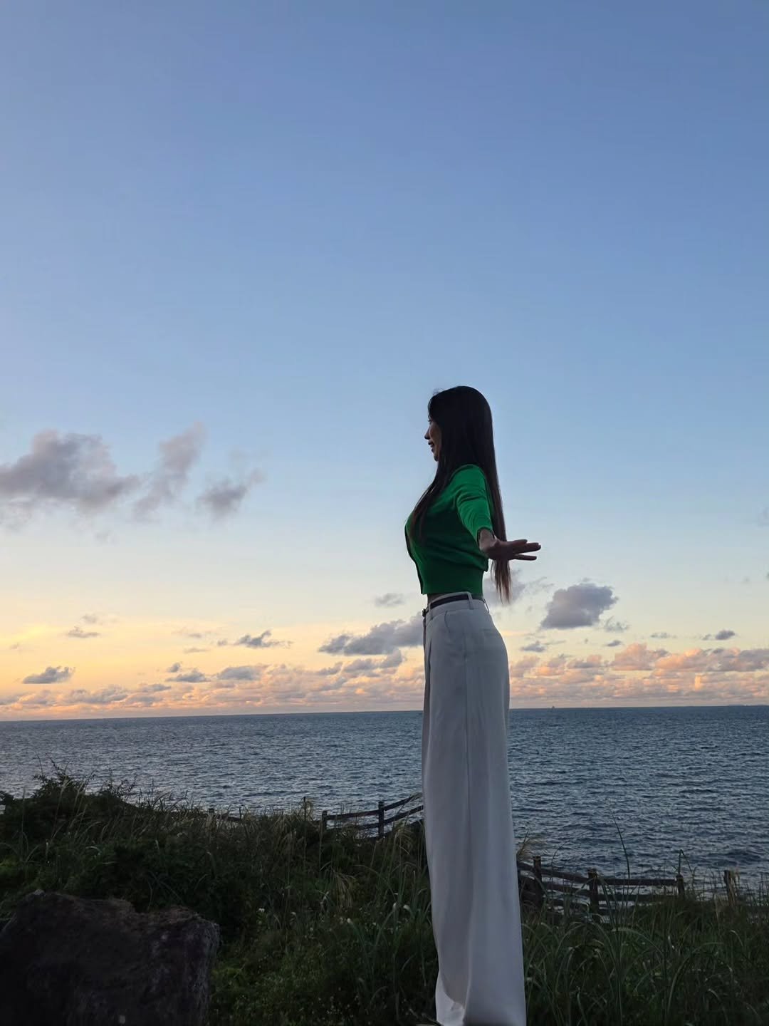 Photo by 김현지 / Hyunji Kim on October 04, 2025. May be an image of standing, sarong and outdoors.