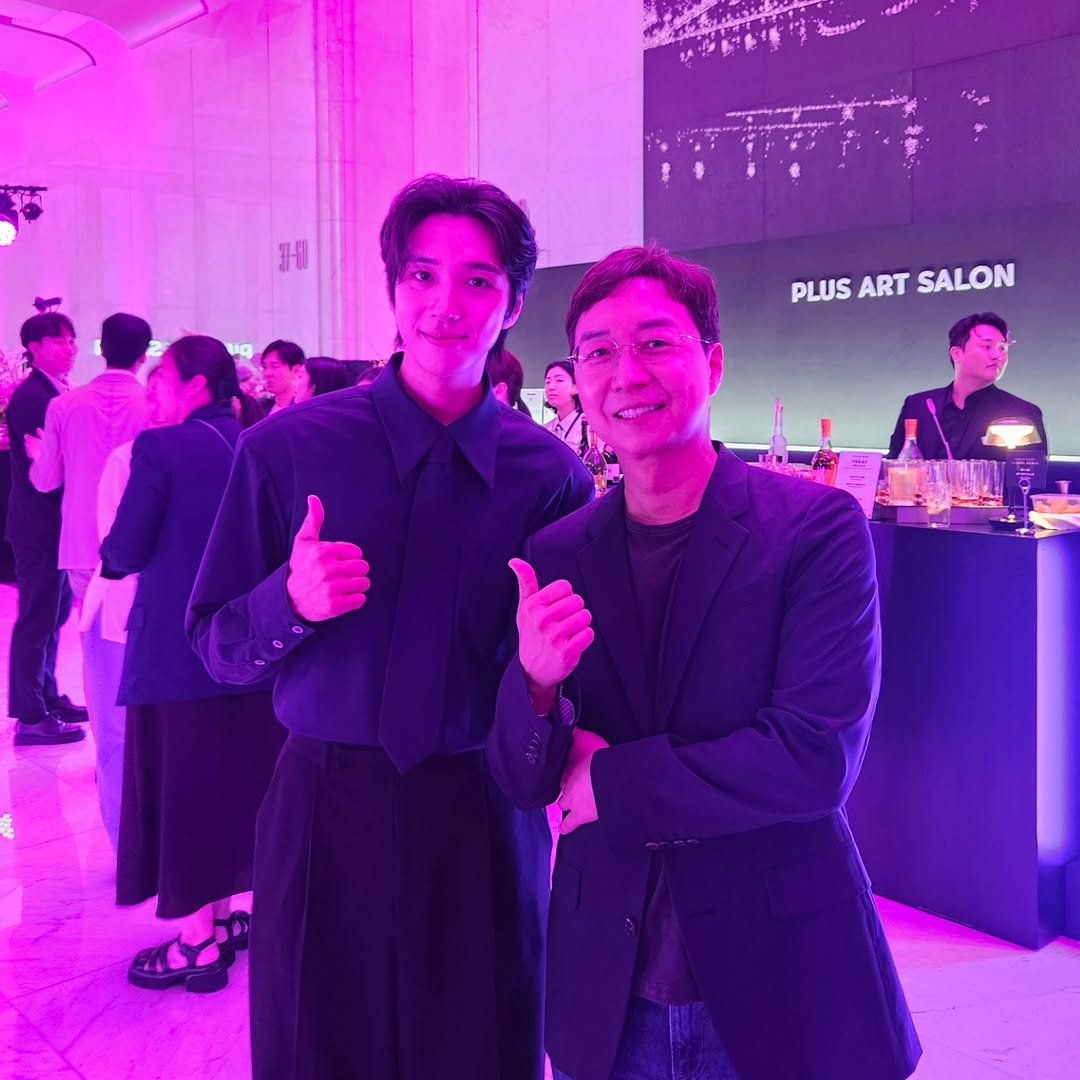 hyunjoon88 게시물 이미지: 어제 전시장에서 만난 홍콩 국가대표 펜싱 선수 출신 배우, 니콜라스 최 (실제로...
