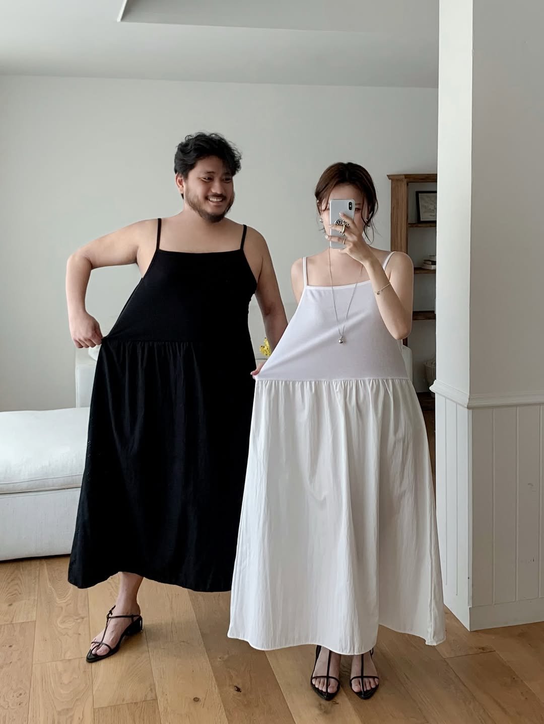 hz__d6 게시물 이미지: [55-88] 여름에 사서 가을까지 뽕뽑는 원피스🍂🤍

나시원피스 잘못 입으면 괜히...