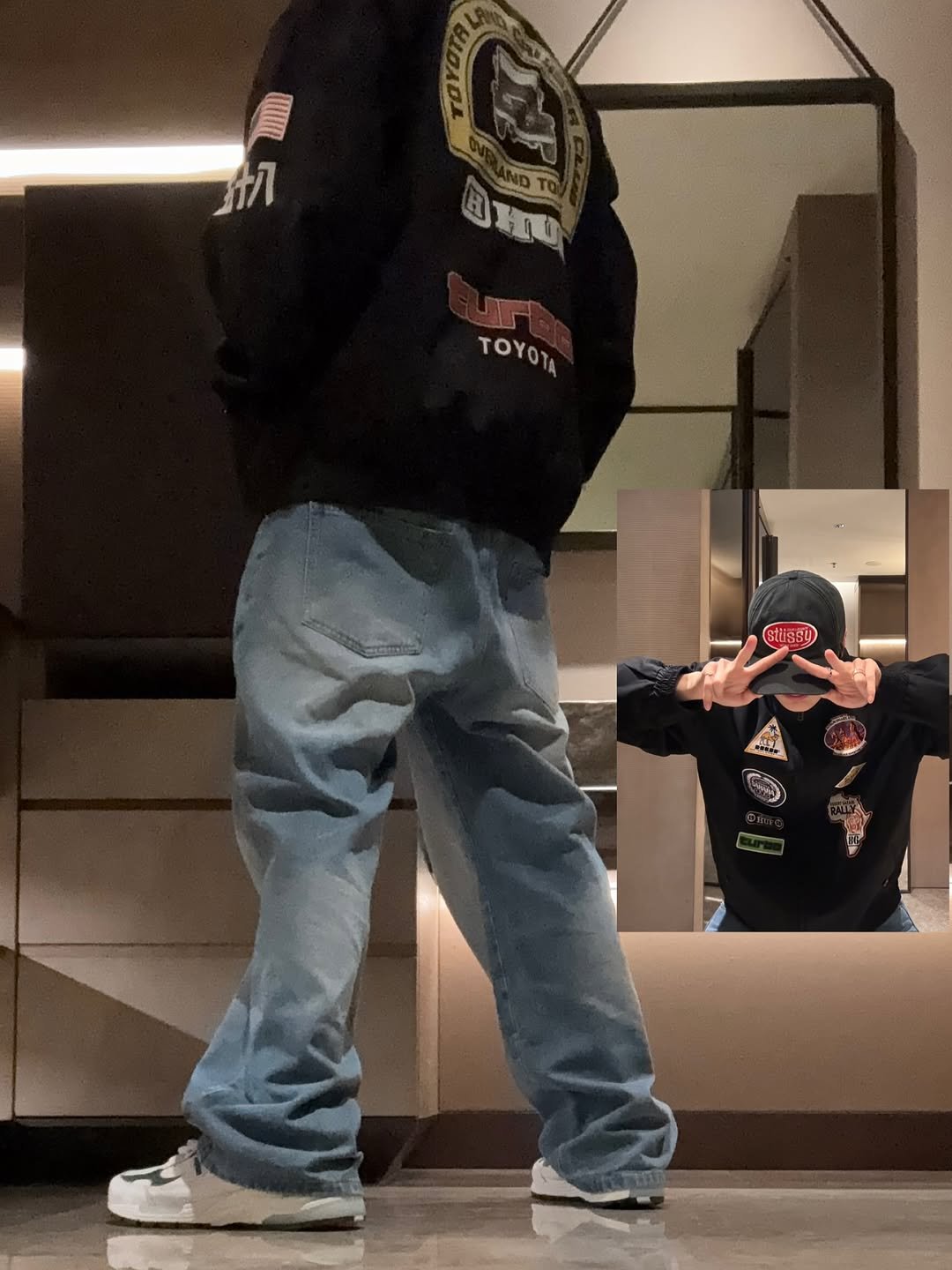 Photo by I.N on November 02, 2025. May be an image of flight jacket and text that says '. ANDTO EEO TOYOT stiasy'.