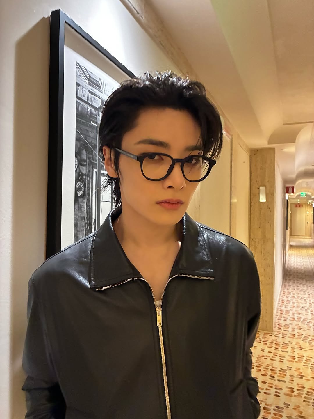 Photo by I.N on September 28, 2025. May be an image of eyeglasses, bolo tie and text.