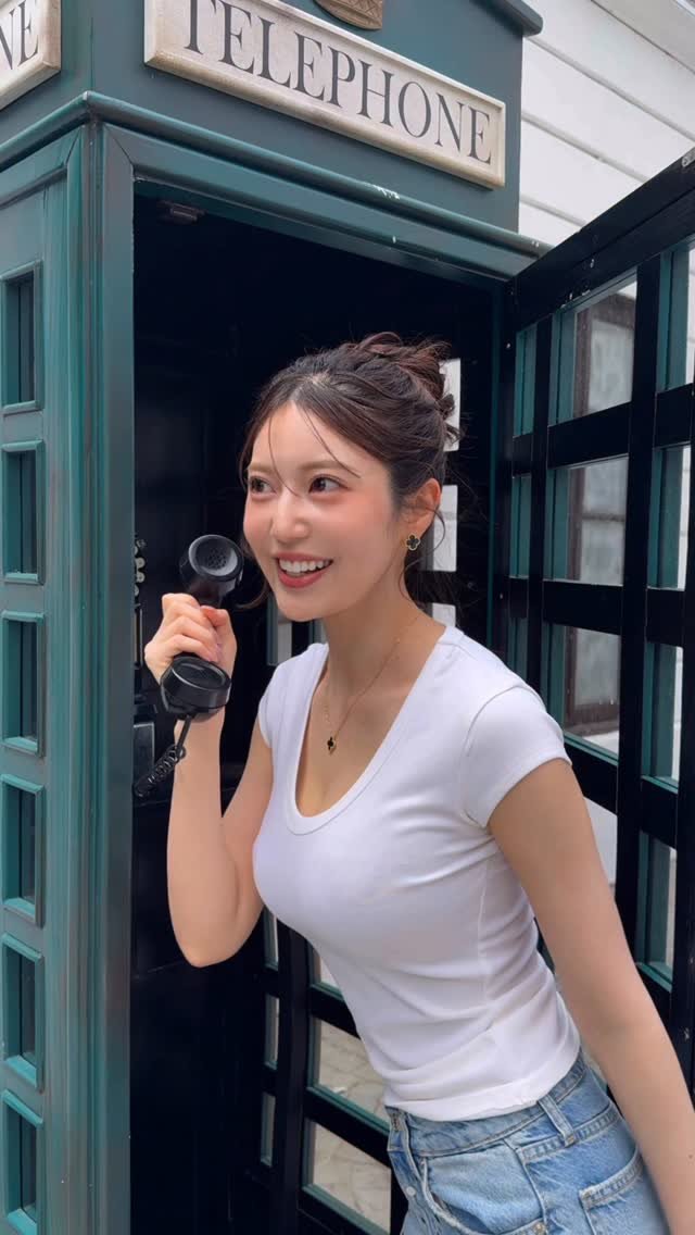 i.am_natsuki_ 게시물 이미지: もしもーし、聞こえてる？📞
電波電波の怪電波〜

どうしてもやってみたかった音源を撮影中に撮っ...