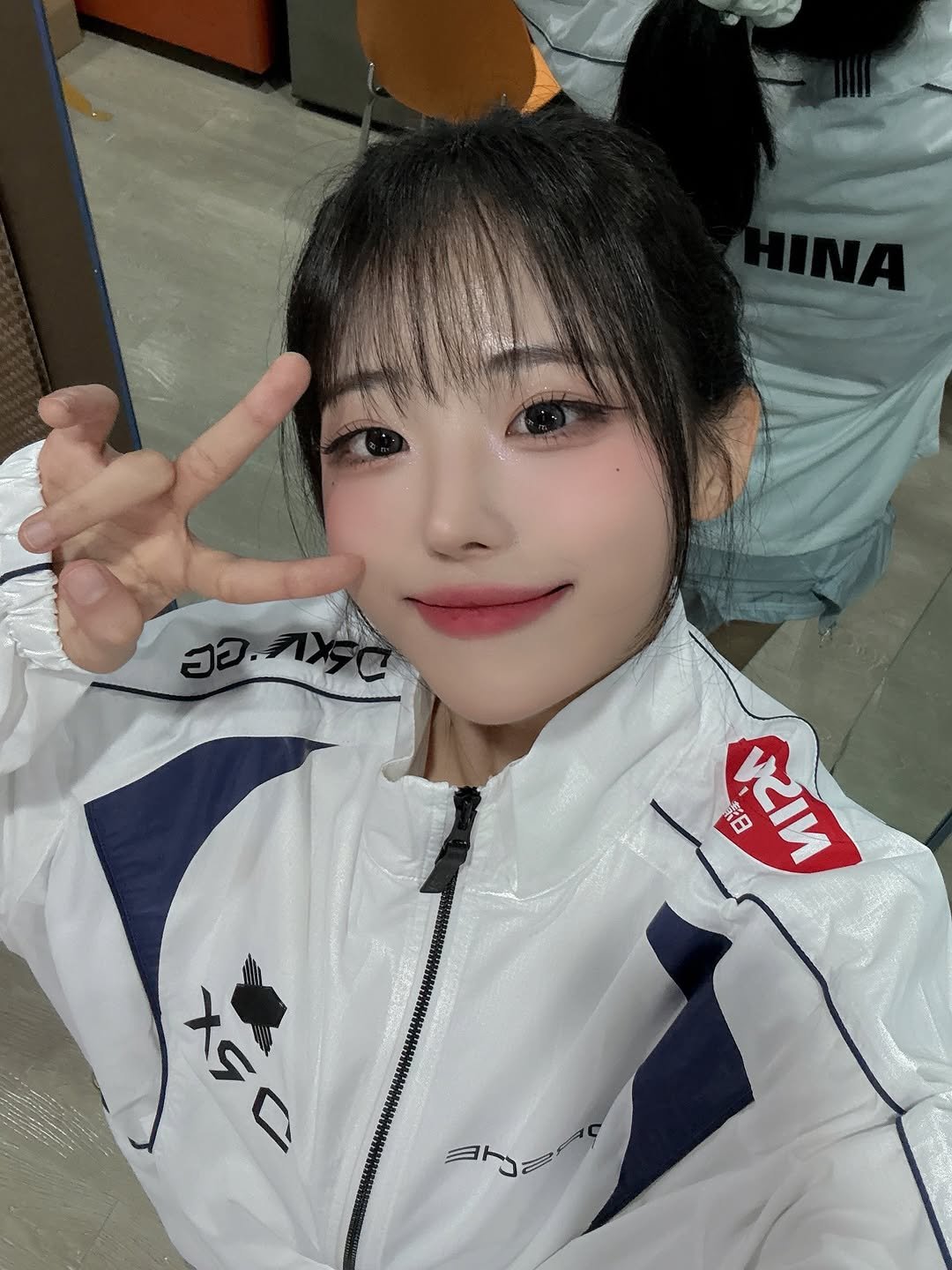 Photo shared by Hina ひな on September 02, 2025 tagging @drxglobal, @qwerband_official, @drx.challenge, and @drx.vlrt. May be an image of 1 person and text.