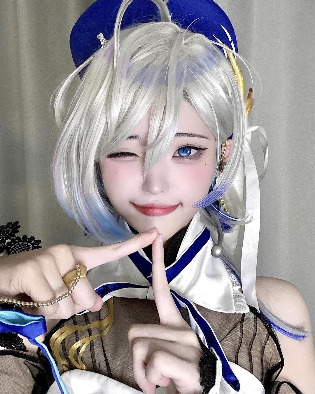 Photo by Hina ひな on May 25, 2025. May be an anime-style image of costume and text.