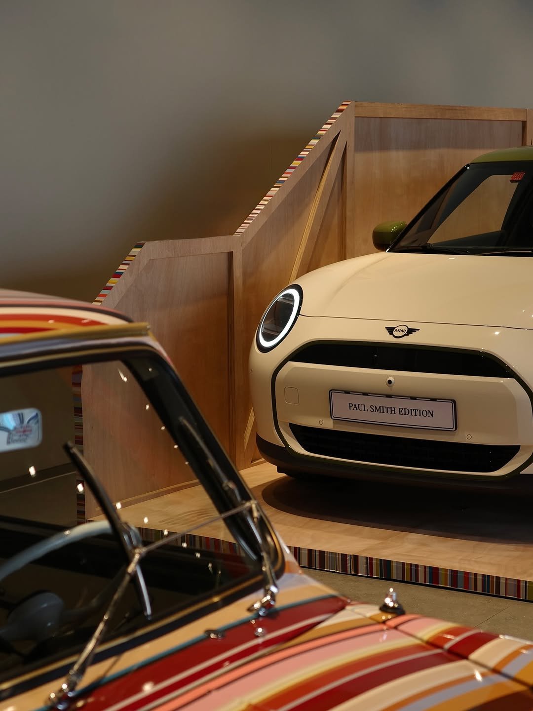 Photo shared by 미니쿠퍼 김은지팀장 on March 06, 2026 tagging @mini, @mini.korea.official, and @with._.mini. May be an image of car, roadster and text.