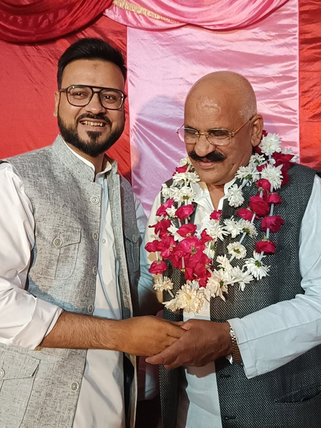 Photo shared by Obaid Shaikh on November 20, 2025 tagging @parvezaliamroha, and @mlamehboobali. May be an image of smiling.