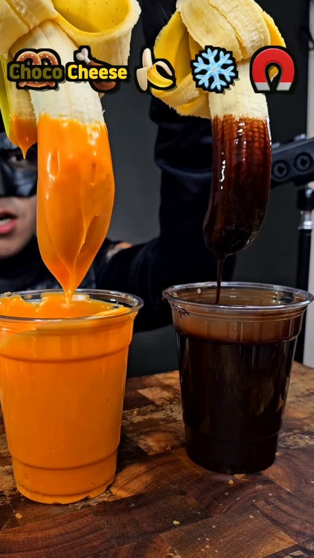 iam_beltman 게시물 이미지: Cheese vs Choco.
.
#challenge #mukbang