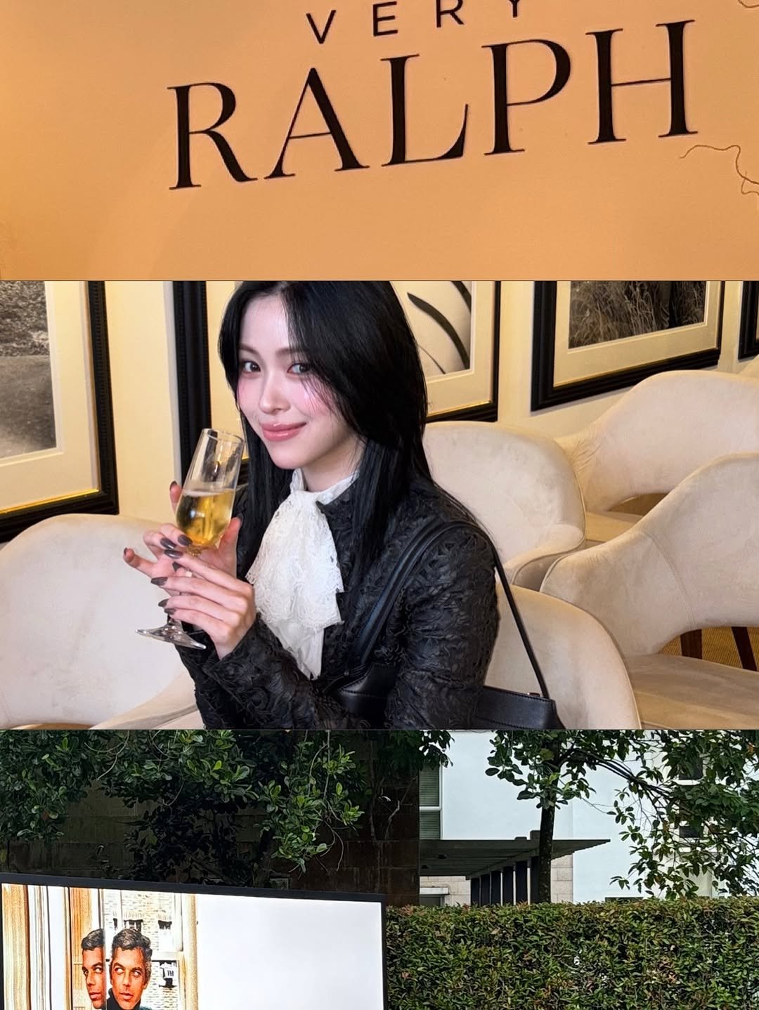 Photo shared by RYUJIN on October 23, 2025 tagging @ralphlauren, and @poloralphlauren. May be an image of champagne and magazine.