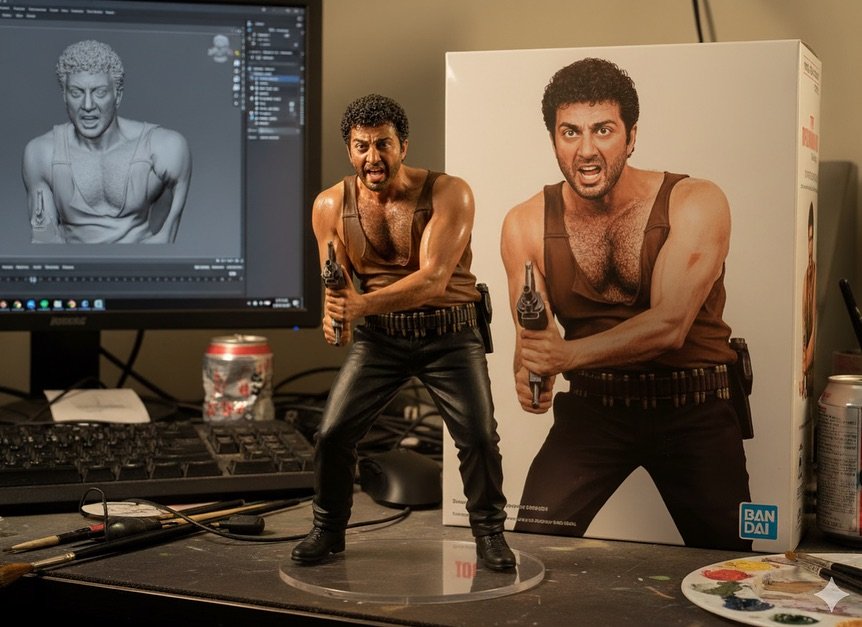 Photo by Sunny Deol on September 15, 2025. May be an image of bust.