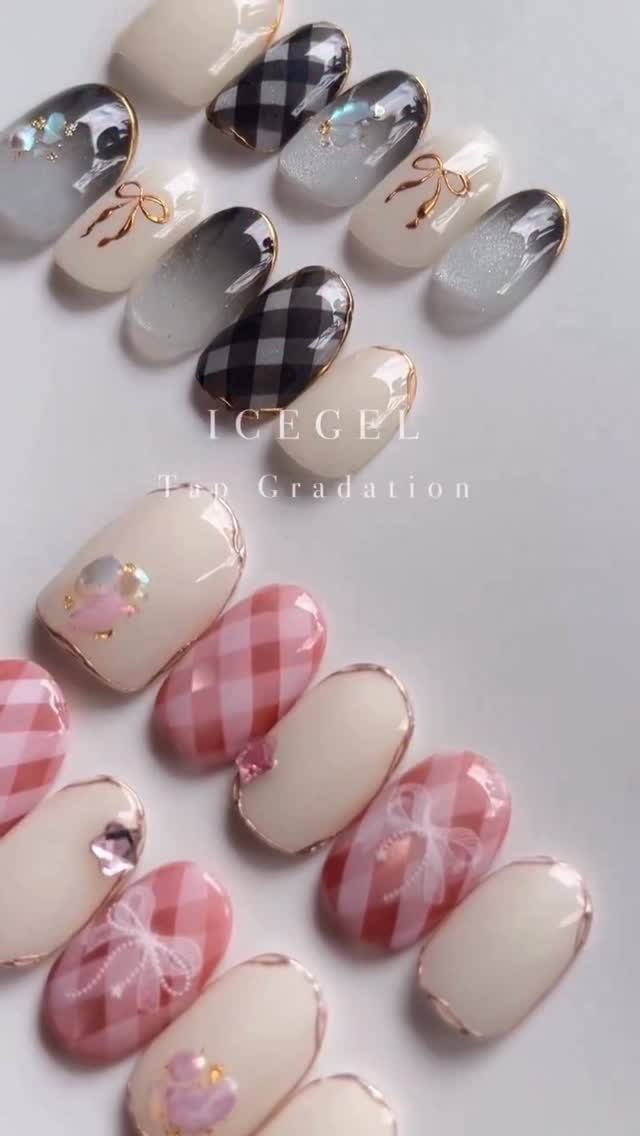 icegelnail 게시물 이미지: 핑쿠핑쿠 가을체크네일
#탭그라데이션젤 로 톡톡! 두드려서!
초간단 체크네일!...