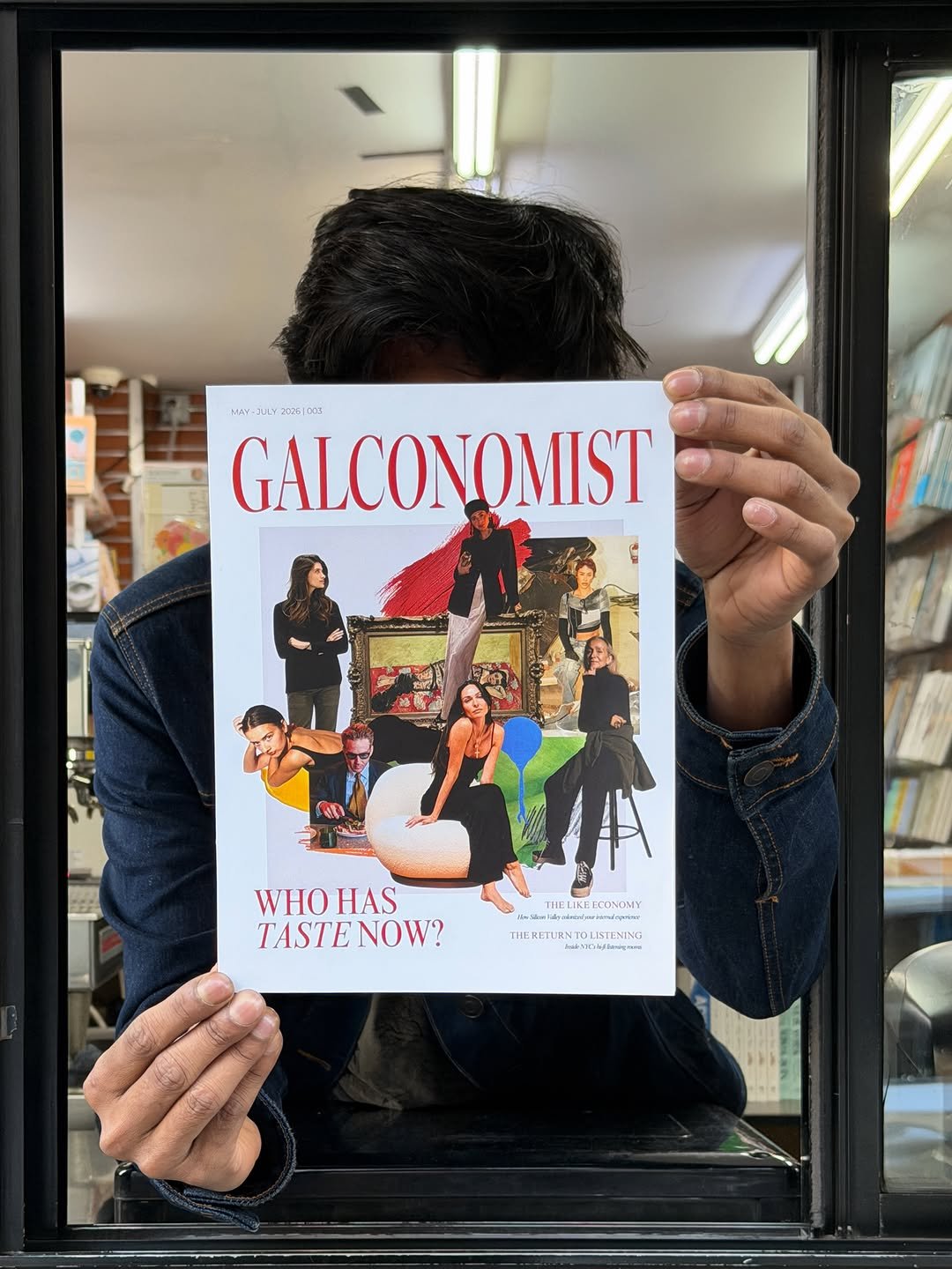 iconicmagazines 게시물 이미지: 🦚 NEW 🦚 GALCONOMIST @galconomist issue 003 is...
