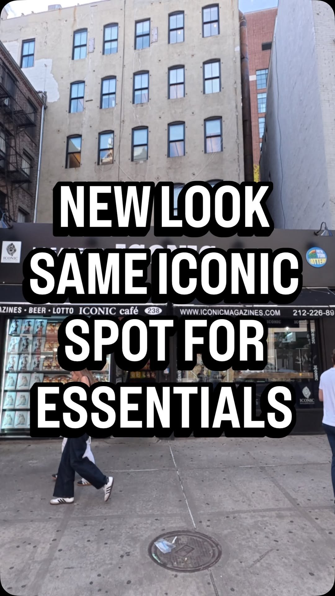 iconicmagazines 게시물 이미지: NEW LOOK, SAME ICONIC SPOT FOR ESSENTIALS...