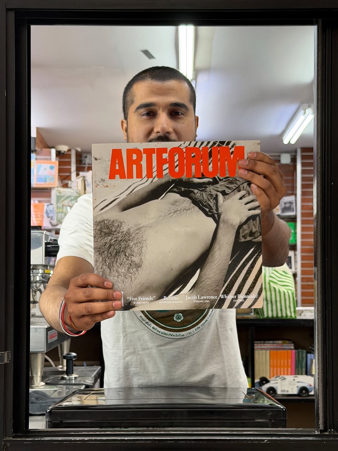 Photo by Iconic Magazines on April 02, 2026. May be an image of record, magazine, poster, book, newsstand and text.