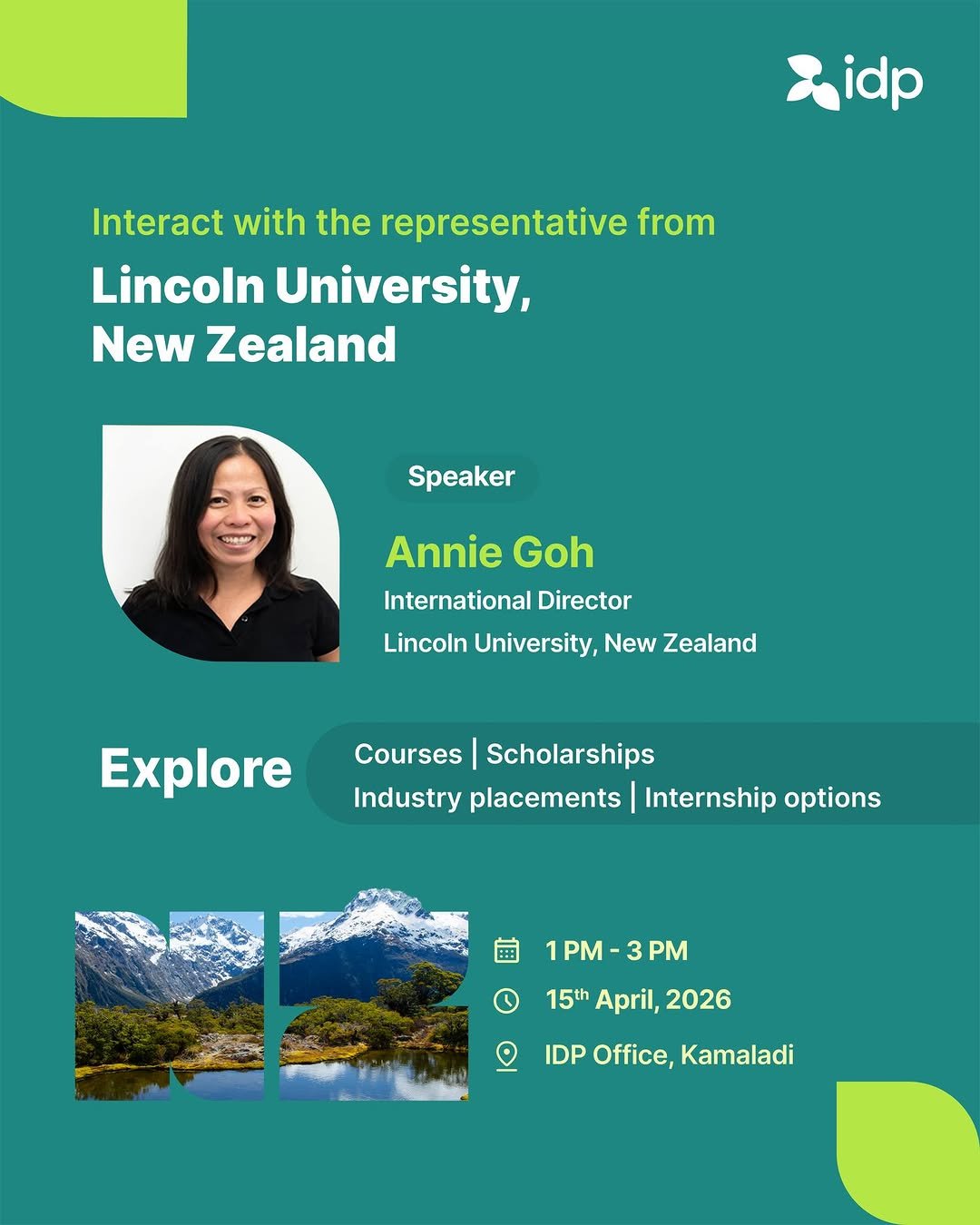 idpnepal 게시물 이미지: Join us for an exclusive interaction with...