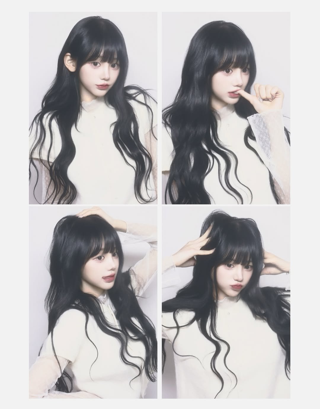 Photo by 오연하 on January 29, 2026. May be an image of one or more people, hair, top and text.