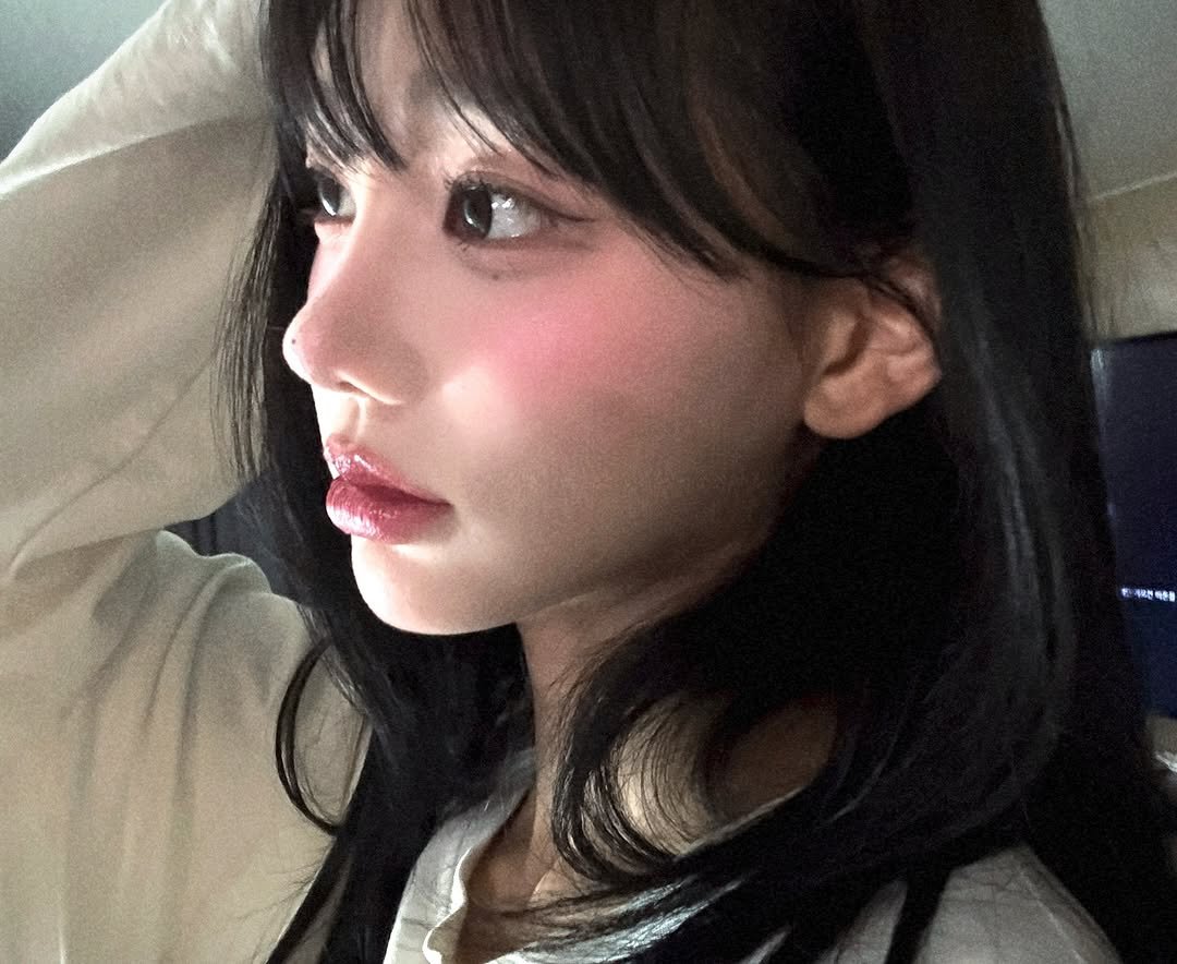 Photo by 오연하 on August 07, 2025. May be a closeup of 1 person, hair, top and text.