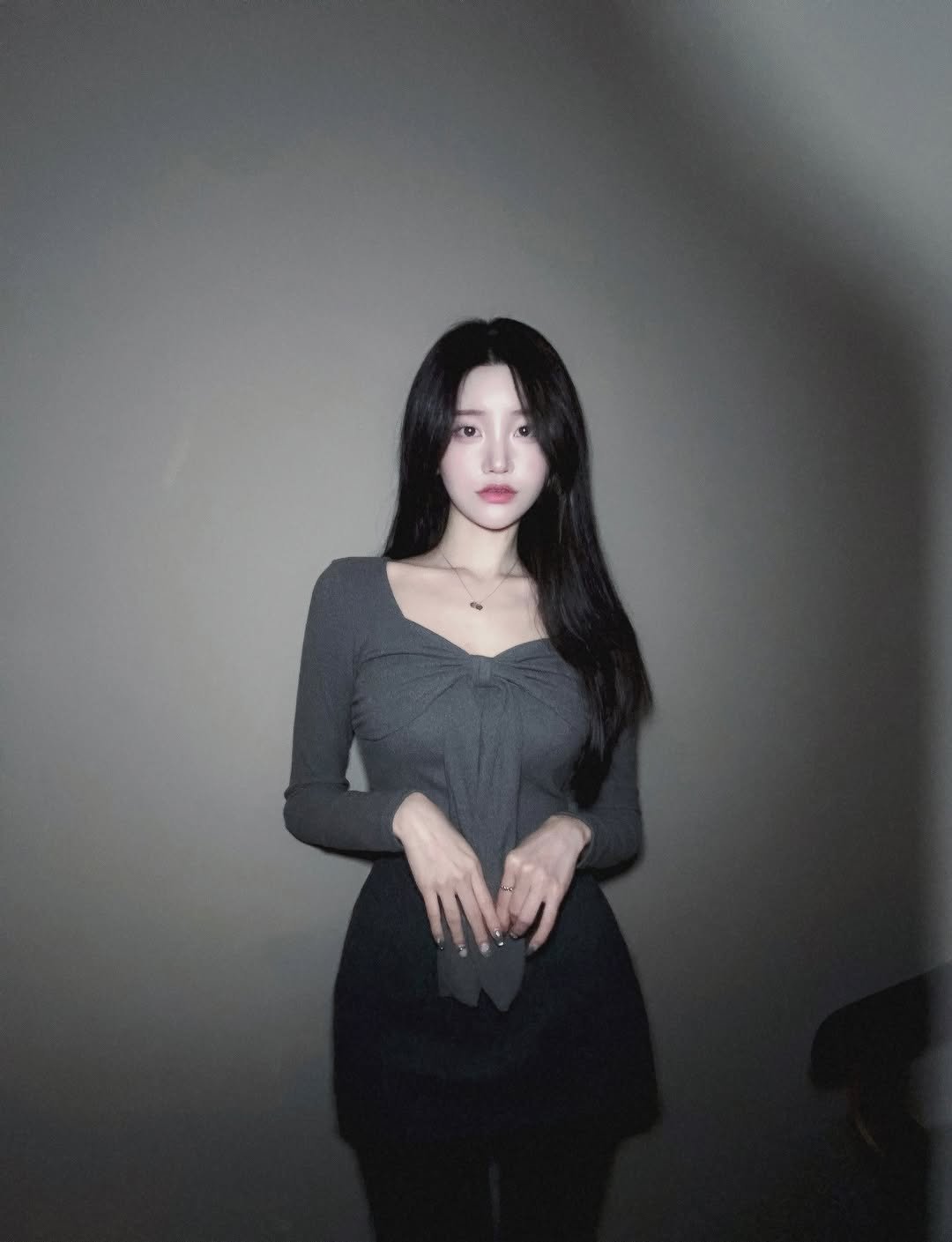 Photo shared by 숨니 on February 16, 2026 tagging @jeju_3355. May be an image of one or more people, hair, makeup, top and text.