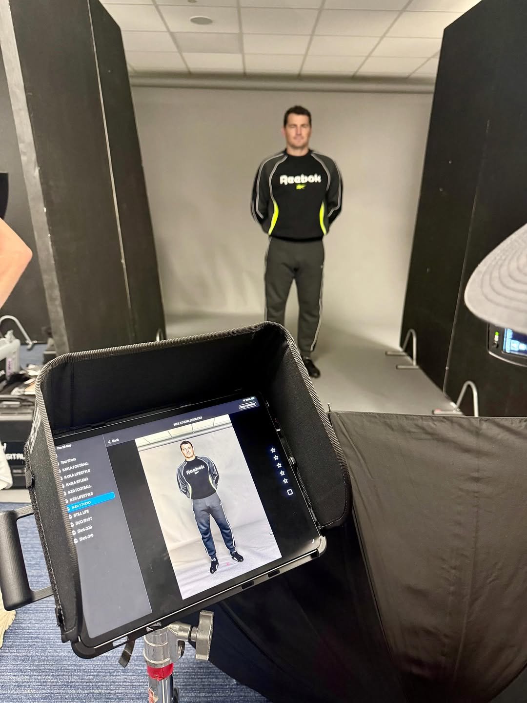 ikercasillas 게시물 이미지: The project has started @reebok #publi