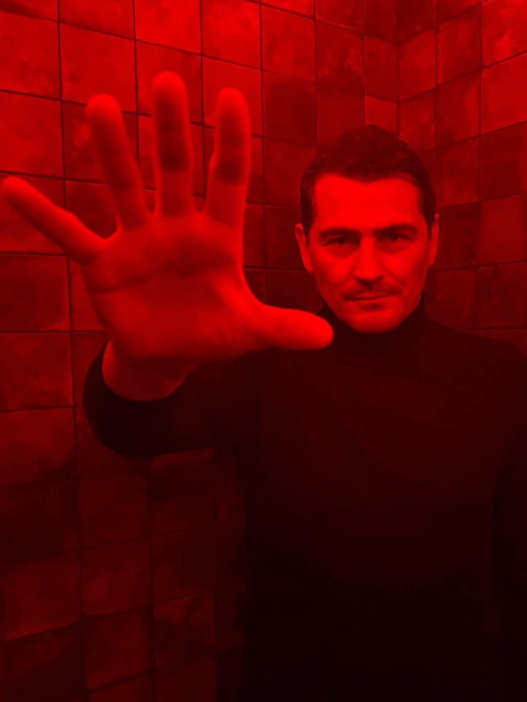 Photo by Iker Casillas on January 29, 2026. May be an image of turtleneck and text.