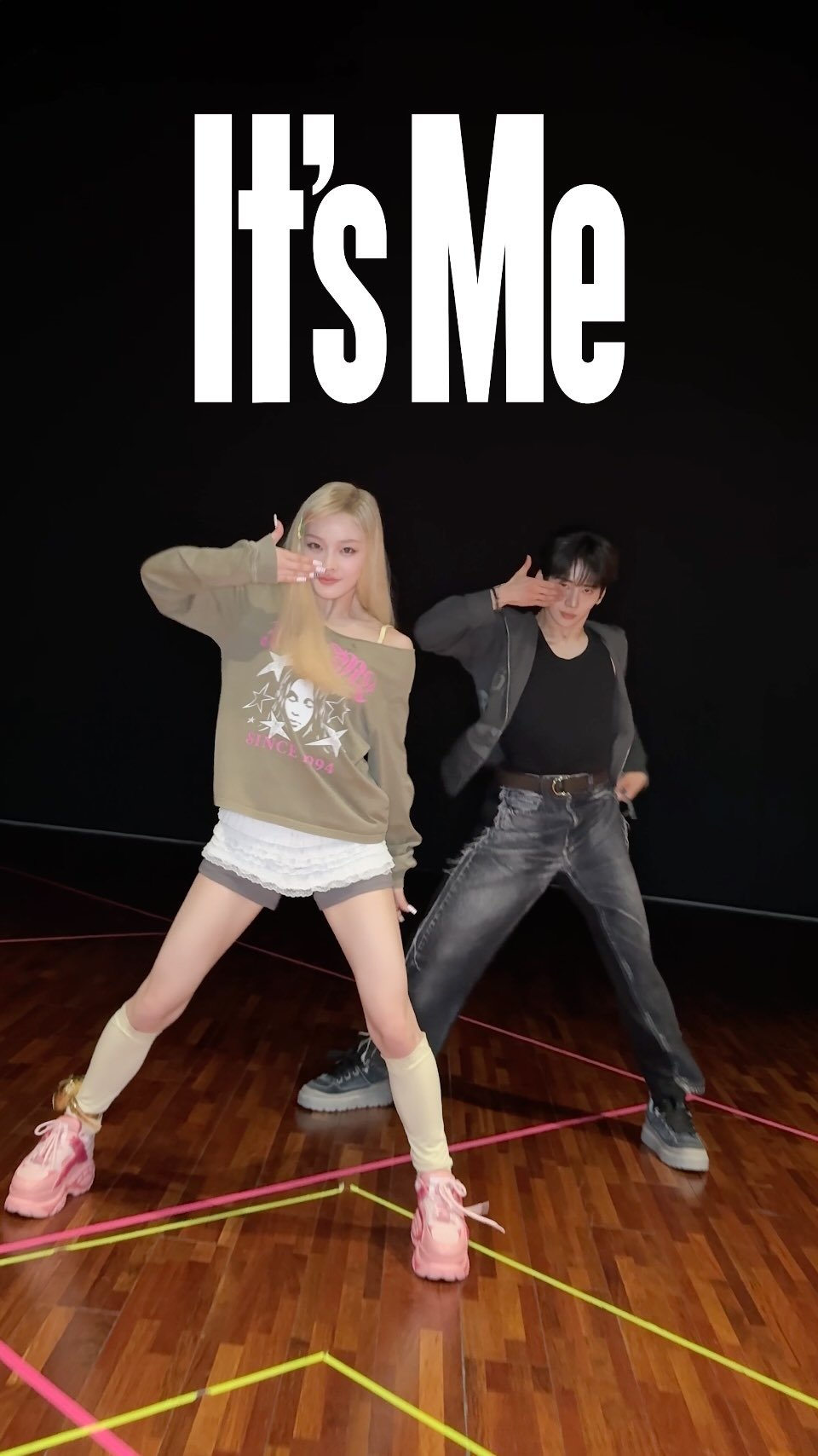 illit_official 게시물 이미지: choreography @yumekitakenaka_...