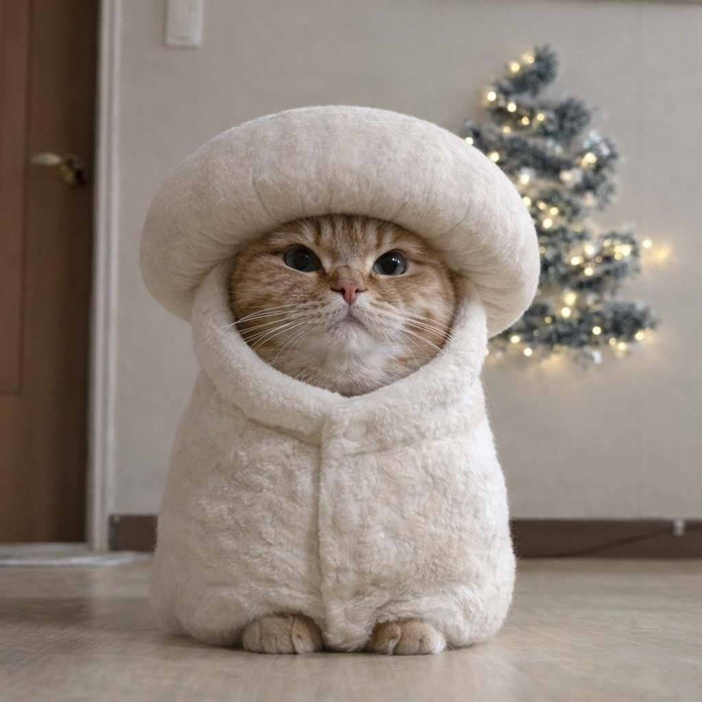 Photo by 이웃집고양이 덕배 on December 23, 2025. May be an image of Abyssinian cat, kitten, fur and text.