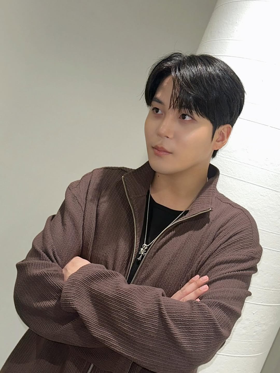 Photo by JONGHO on March 02, 2026. May be an image of one or more people, bangs, bolo tie and text.