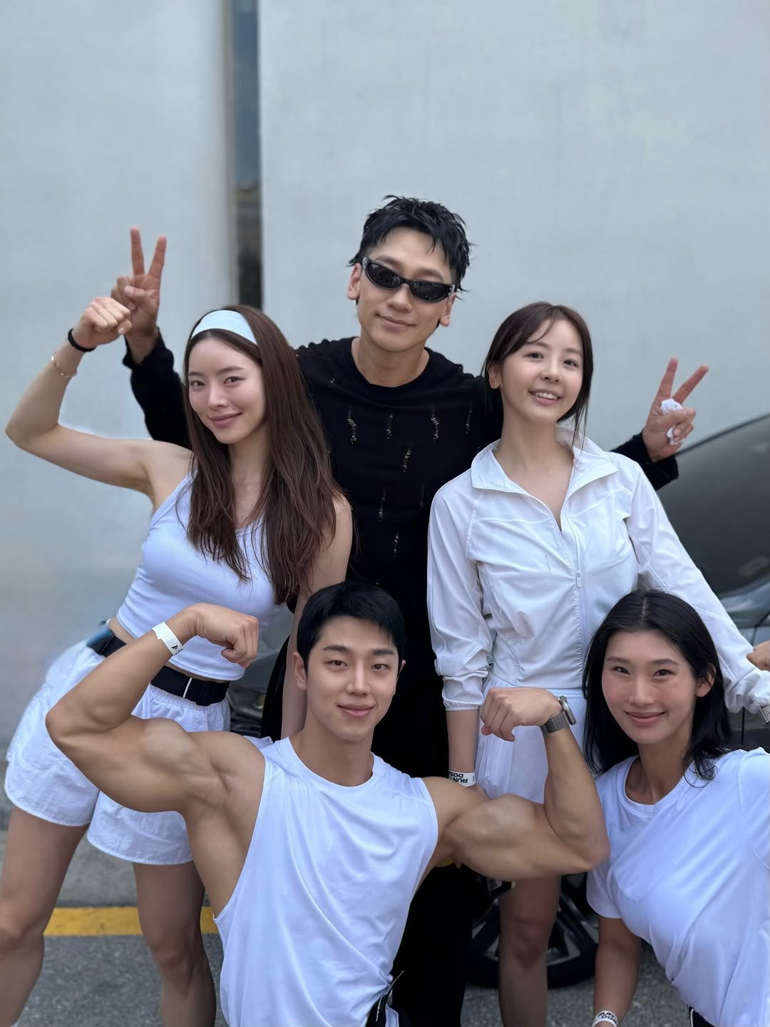 imjeongfit 게시물 이미지: 이렇게 많은 사람들이랑은 러닝 처음 해봐요… @1000calclub...