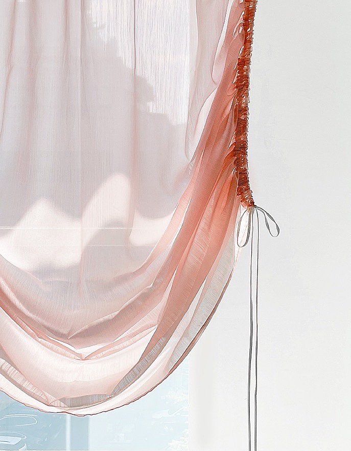 Photo by 아엠홈 on August 13, 2025. May be an image of macrame, mosquito net, curtains and text.