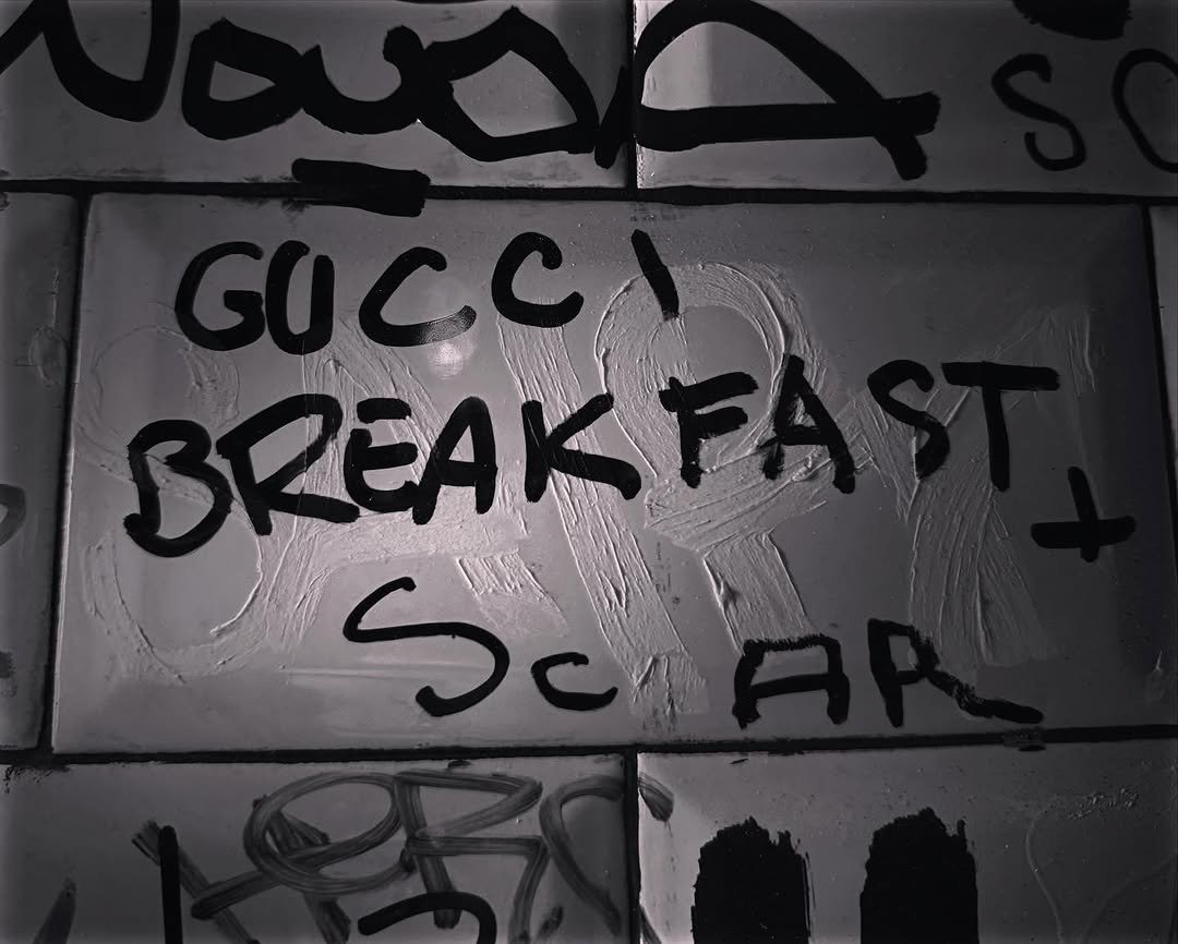 Photo by NINGNING on March 02, 2026. May be an image of napkin and text that says 'GE BREAK SREAKFA BREA REAKP Se'.