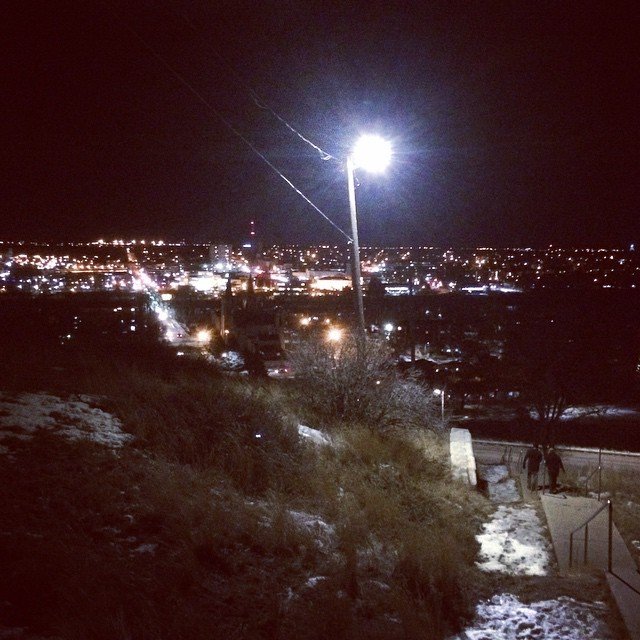 imsemin 게시물 이미지: #Canada #MedicineHat #CrecentHeight #Nightview 
동네 야경 ㅎ