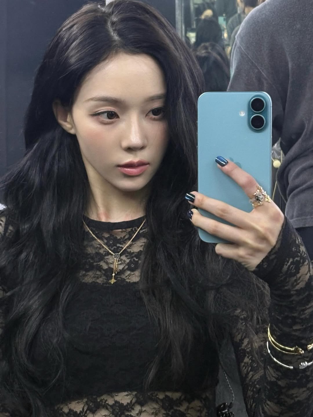 Photo by WINTER on February 08, 2026. May be an image of one or more people, hair and text.