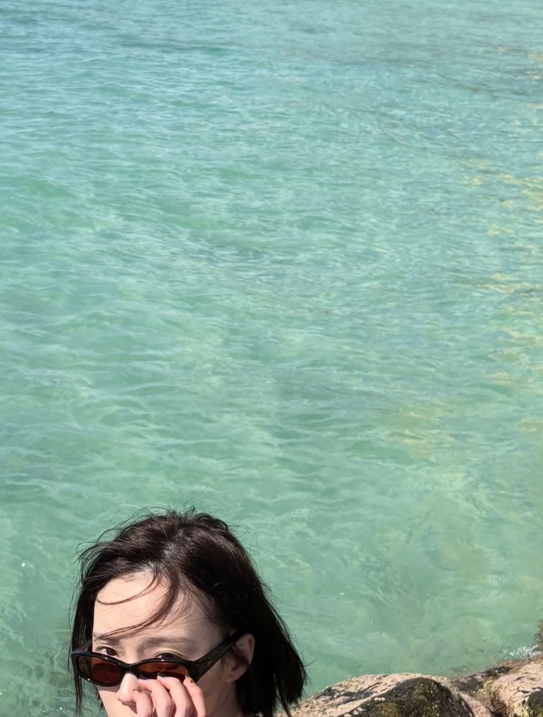 Photo by WINTER on February 17, 2026. May be an image of swimming, ocean, beach and text.