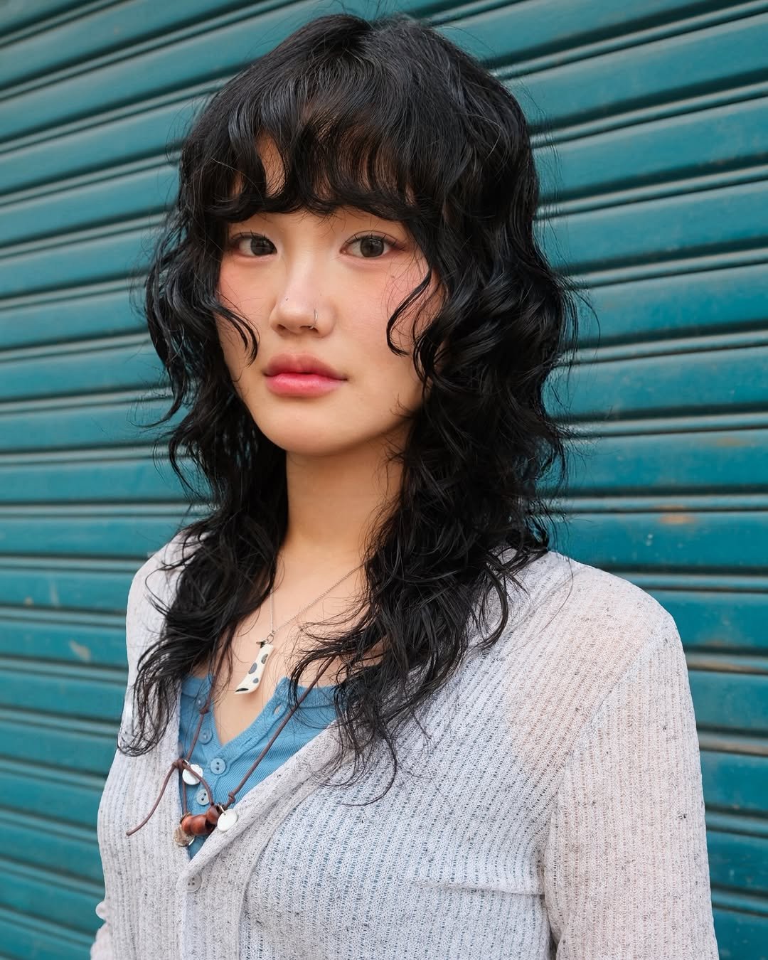 Photo by 광주미용실 인더미러 원장 정인 / 광주히피펌 빈티지펌 허쉬컷 굵은히피펌 on March 25, 2026. May be an image of one or more people, braids, makeup and text.