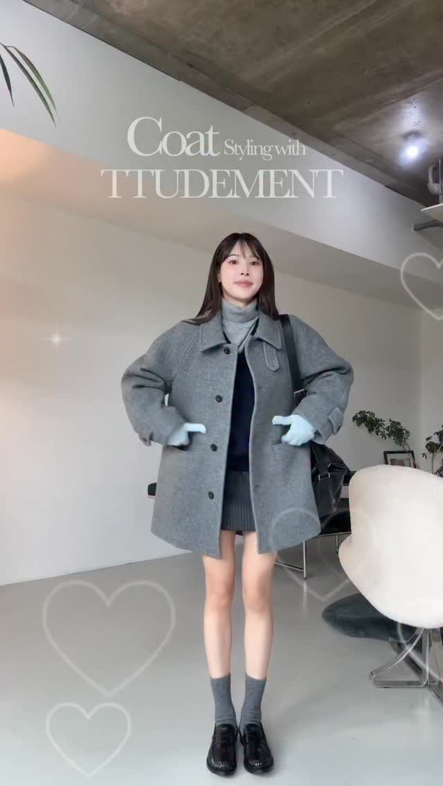 inayommi 게시물 이미지: 코트 잘하는 집 귀하다..☃️🩵 #광고
요즘은 롱 코트보다 이런 울 하프코트가...