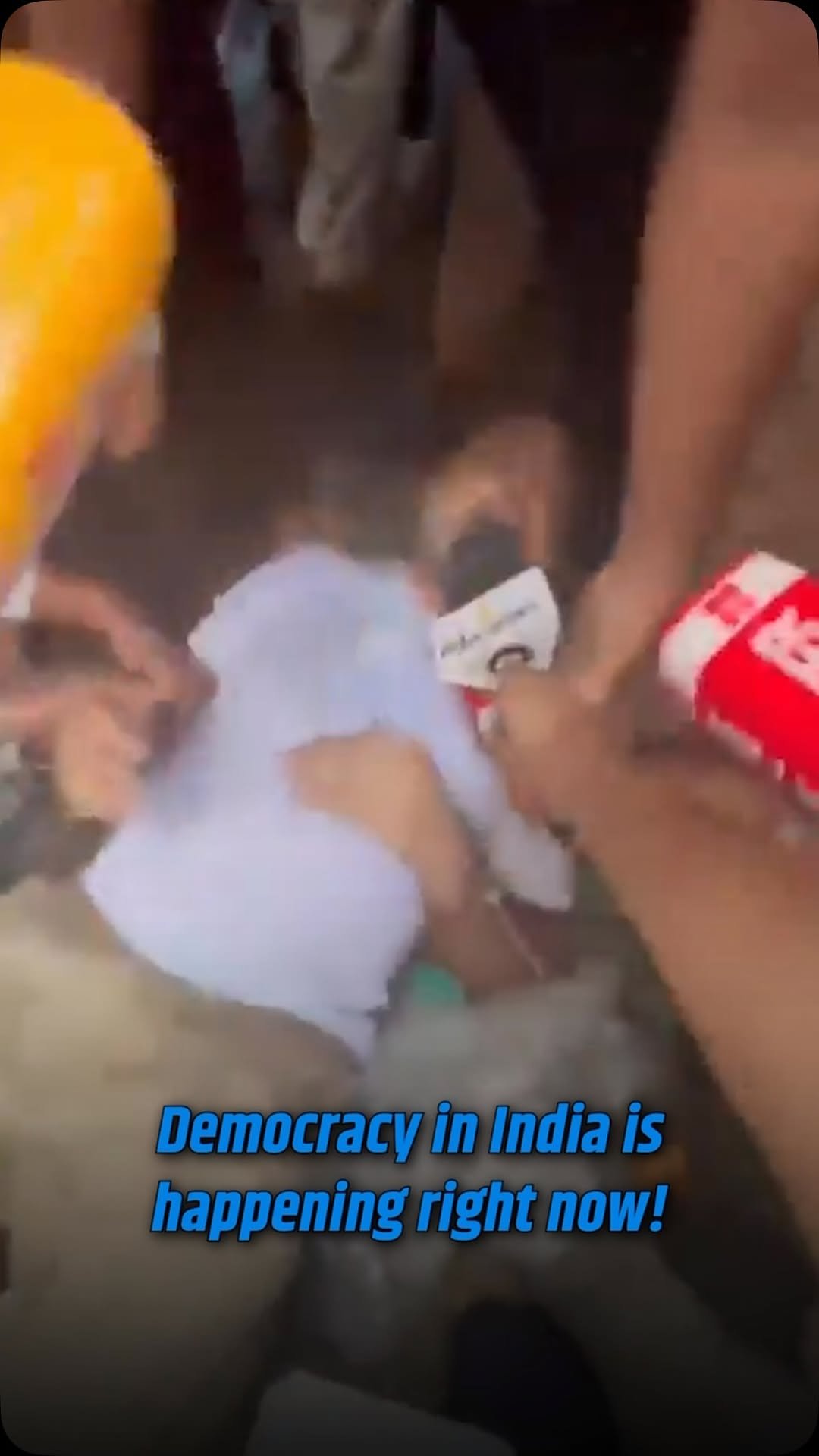 incindia 게시물 이미지: Democracy in India is happening right now‼️