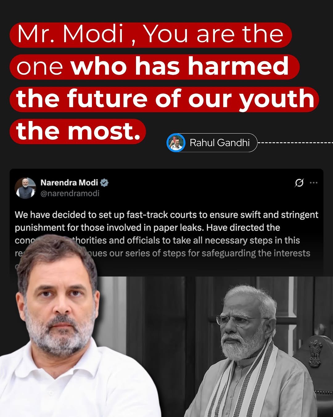 incindia 게시물 이미지: Mr. Modi, Your are the one‼️
