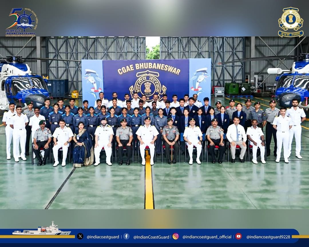 indiancoastguard_official 게시물 이미지: Indian Coast Guard Air Enclave, #Bhubaneswar...